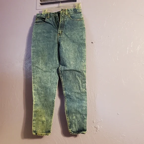 VINTAGE DUNGAREE ankle zip size 3 - Picture 2 of 5